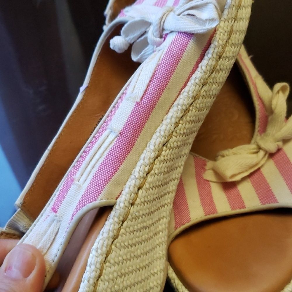 Born pink stripped‎ Y2k espadrilles - Picture 6 of 7